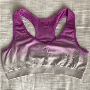 Purple Sports bra